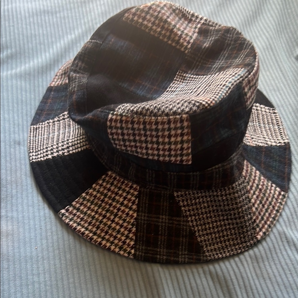 Free People Wyeth Patchwork Bucket Hat - image 1
